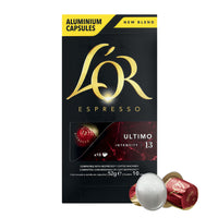 L'OR Ultimo - 10 Aluminium Nespresso compatible coffee capsules