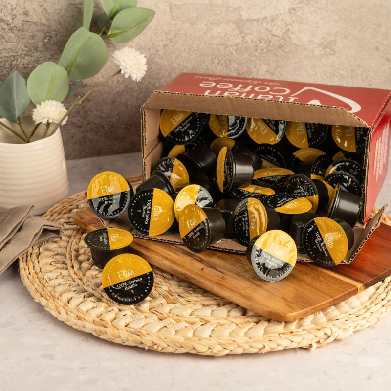 Elisir - 50 Lavazza Blue compatible coffee capsules