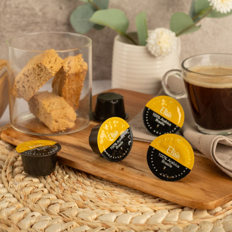 Elisir - 50 Lavazza Blue compatible coffee capsules