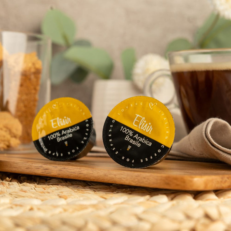 Elisir - 50 Lavazza Blue compatible coffee capsules
