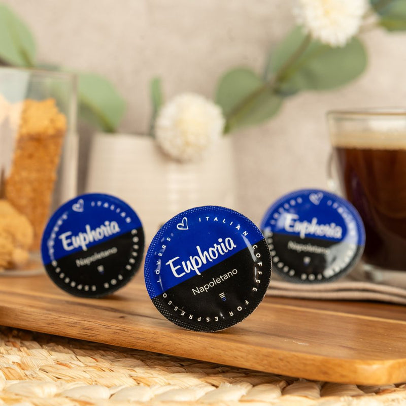 Euphoria - 50 Lavazza Blue compatible coffee capsules
