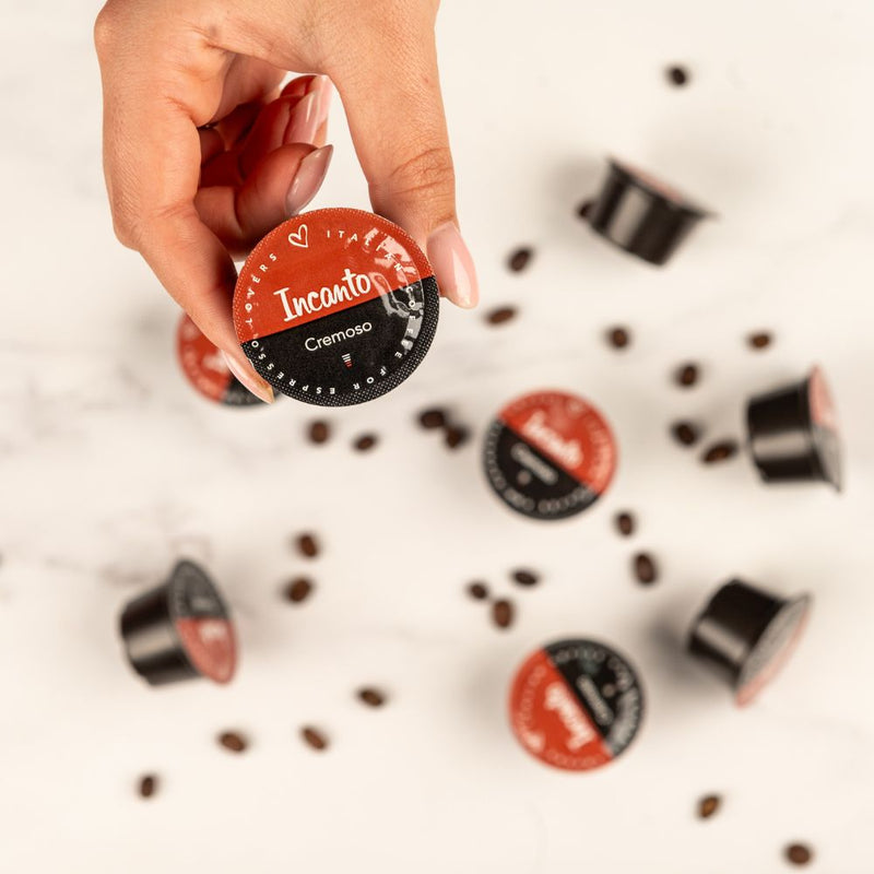 Incanto - 50 Lavazza Blue compatible coffee capsules