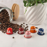 Lavazza Coffee Favourites - Aluminium Nespresso compatible capsules