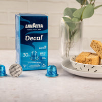 Lavazza Decaffe Maxi Pack – 30 Aluminium Nespresso compatible coffee capsules