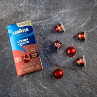 Lavazza Ricco Maxi Pack – 30 Aluminium Nespresso compatible coffee capsules