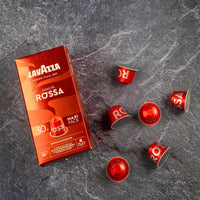 Lavazza Rossa Maxi Pack – 30 Aluminium Nespresso compatible coffee capsules