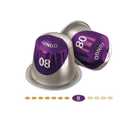 Jacobs Lungo 8 Intenso - 20 Aluminium Nespresso compatible coffee capsules