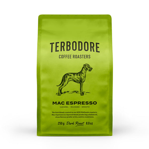 Terbodore Mac Espresso Coffee Beans - 250g