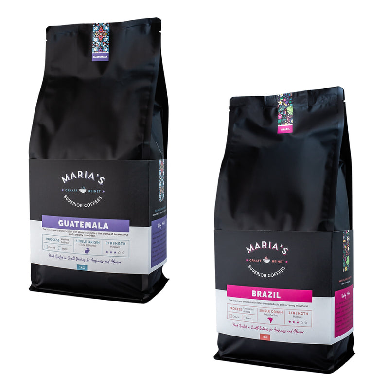 Maria's Single Origin Filter Coffee Bundle - 500g