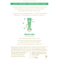 red espresso - Green Tea Matcha Superfood Latte Mix 100g