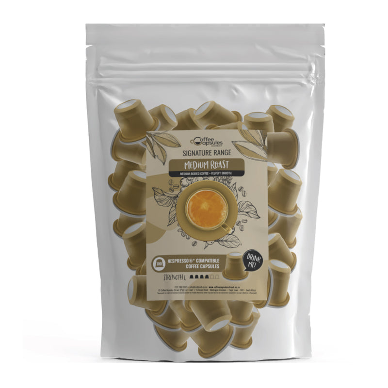Signature Medium Bundle - 100 Nespresso Compatible Coffee Capsules