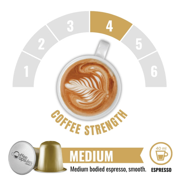 Signature Medium Bundle - 100 Nespresso Compatible Coffee Capsules