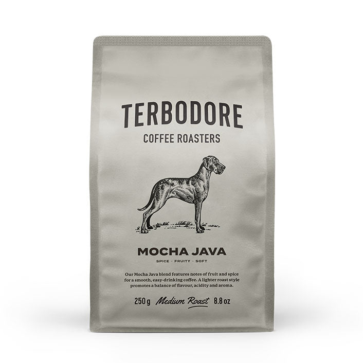 Terbodore Mocha Java Coffee Beans - 250g – Coffee Capsules Direct