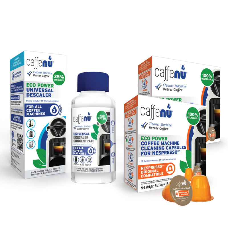 Caffenu Coffee Machine Cleaning Kit - Nespresso compatible