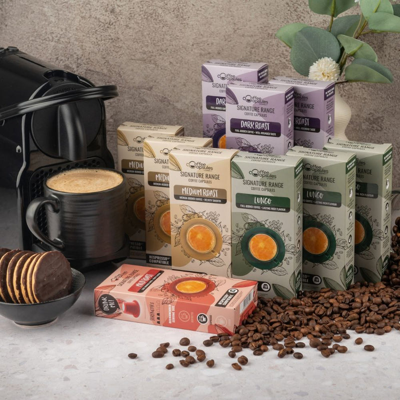 Bulk Special Pack (No Decaffe) - 100 Nespresso compatible coffee capsules