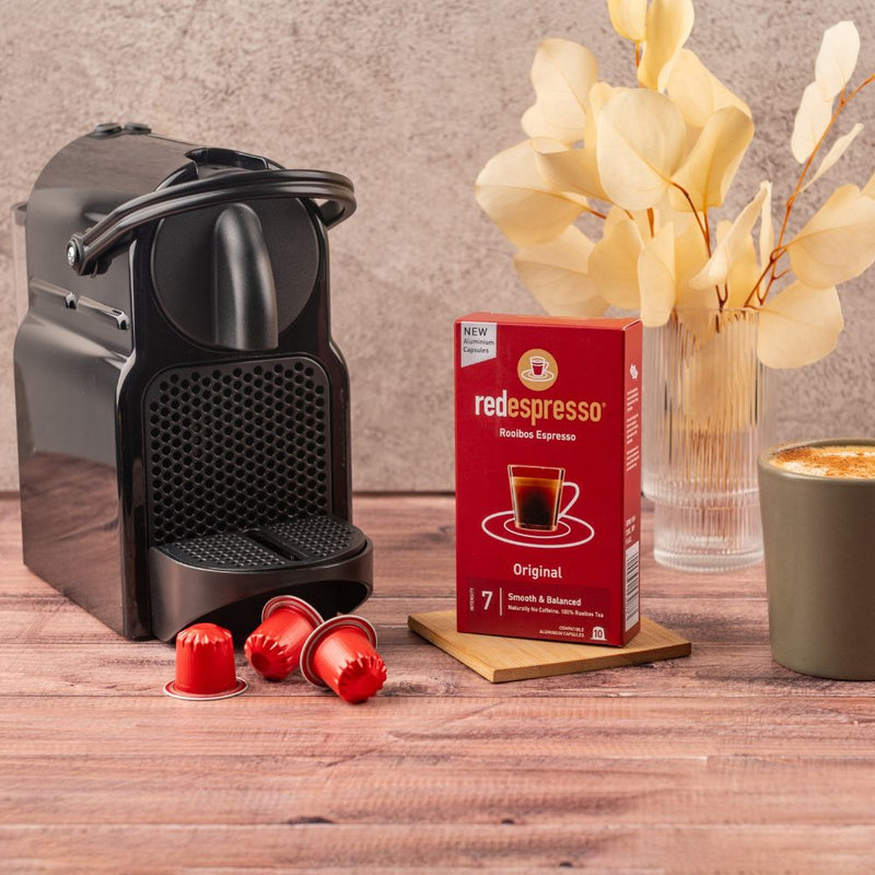 red espresso Original Rooibos - 10 Aluminium Nespresso compatible capsules