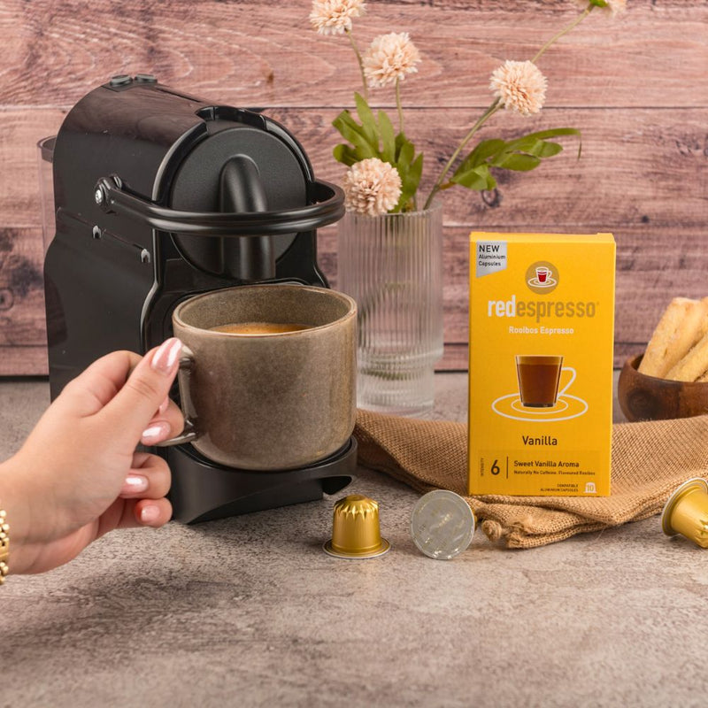 red espresso Vanilla Rooibos - 10 Nespresso compatible capsules
