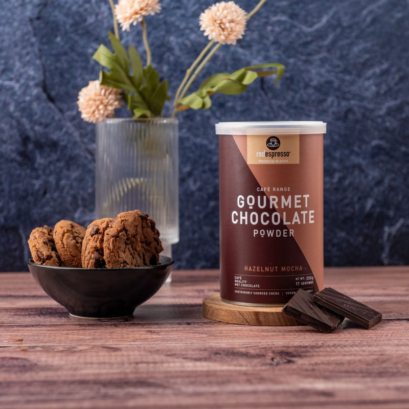 red espresso - Hazelnut Mocha Gourmet Hot Chocolate 350g Tin