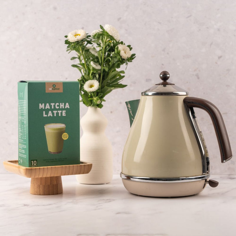 red espresso - Instant Green Tea Matcha Latte Sachets 10x16g