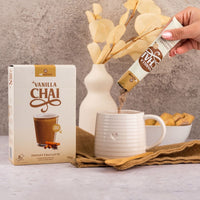 red espresso - Instant Vanilla Chai Latte Sachets Vegan friendly 8 x 22g