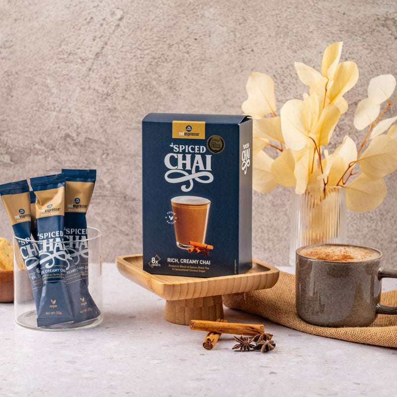 red espresso - Instant Spiced Chai Latte Sachets Vegan friendly 8 x 22g