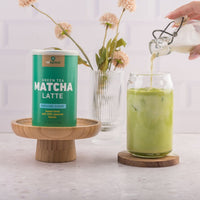 red espresso - Instant Green Tea Matcha Reduced Sugar Latte 150g Tin