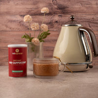 red espresso - Instant Rooibos Red Cappuccino Reduced Sugar 120g Tin