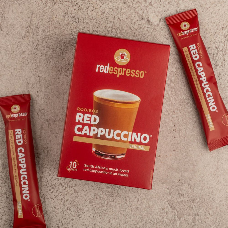 red espresso - Instant Rooibos Red Cappuccino Sachets 10 x 16g