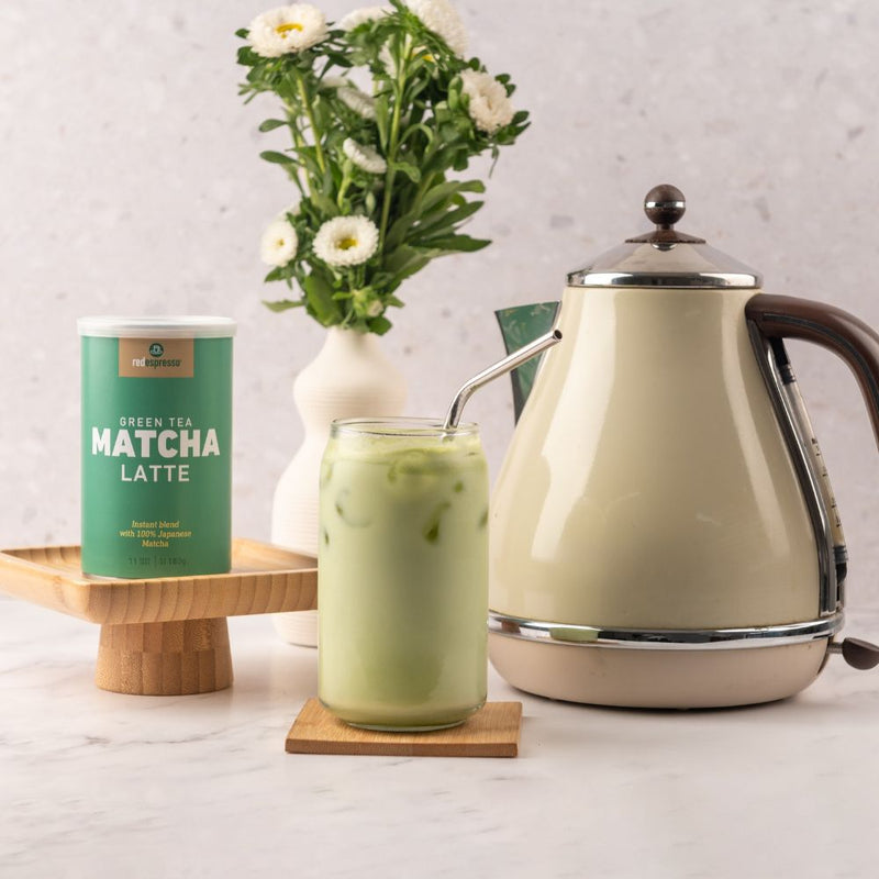 red espresso - Instant Green Tea Matcha Latte 180g Tin