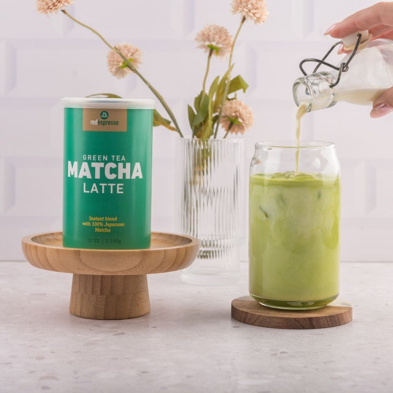 red espresso - Instant Green Tea Matcha Latte 180g Tin