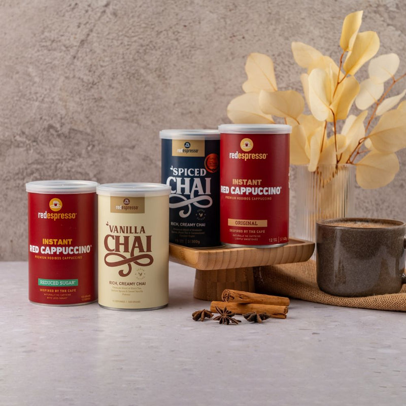 red espresso - Rooibos Cappuccino and Chai Deluxe Bundle