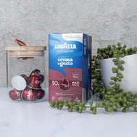 Lavazza Ricco Maxi Pack – 30 Aluminium Nespresso compatible coffee capsules