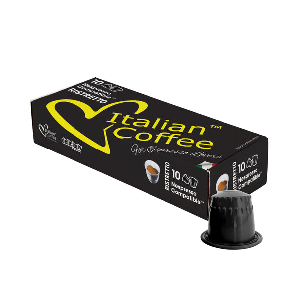 Italian Coffee Ristretto – Nespresso compatible coffee capsules