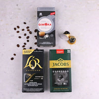 Premium Ristretto Coffee Selection - 30 Aluminium Nespresso compatible coffee capsules