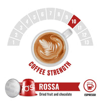 Lavazza Rossa Maxi Pack – 30 Aluminium Nespresso compatible coffee capsules