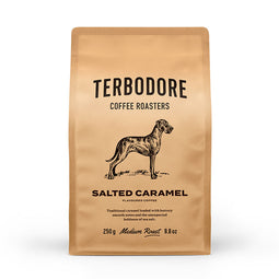 Terbodore Salted Caramel Coffee Beans - 250g