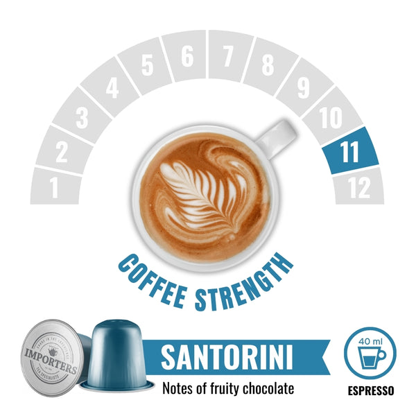 Importers Santorini – Nespresso compatible coffee capsules