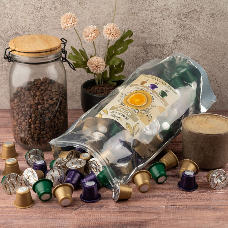 Signature Bestseller Bundle - 100 Nespresso Compatible Coffee Capsules