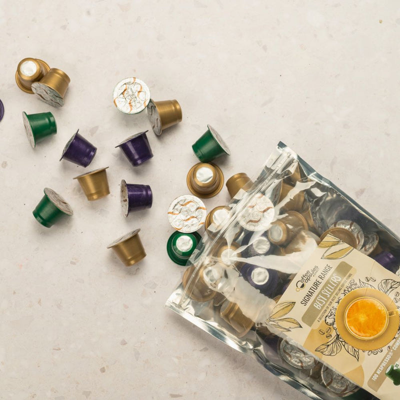 Signature Bestseller Bundle - 100 Nespresso Compatible Coffee Capsules