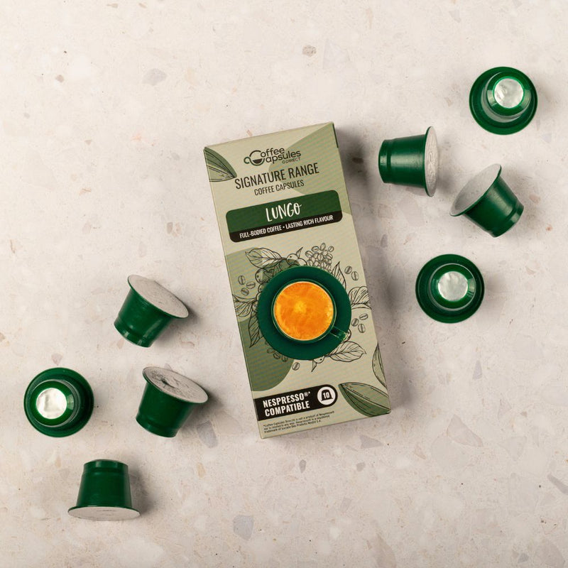 Signature Lungo Bundle - 100 Nespresso Compatible Coffee Capsules