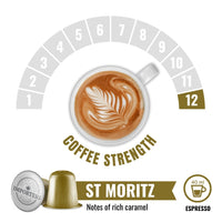 Importers St Moritz – Nespresso compatible coffee capsules