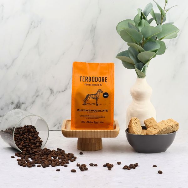 Terbodore Dutch Chocolate Coffee Beans - 250g