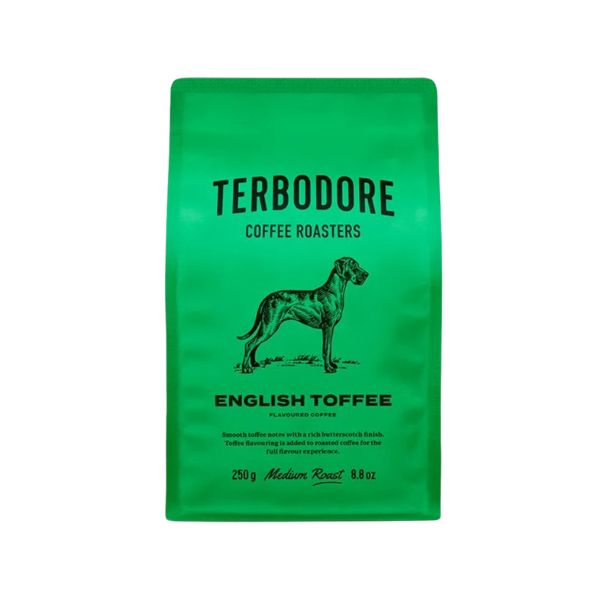 Terbodore English Toffee Coffee Beans - 250g