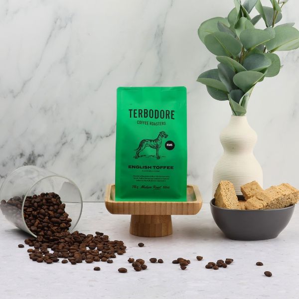 Terbodore English Toffee Coffee Beans - 250g