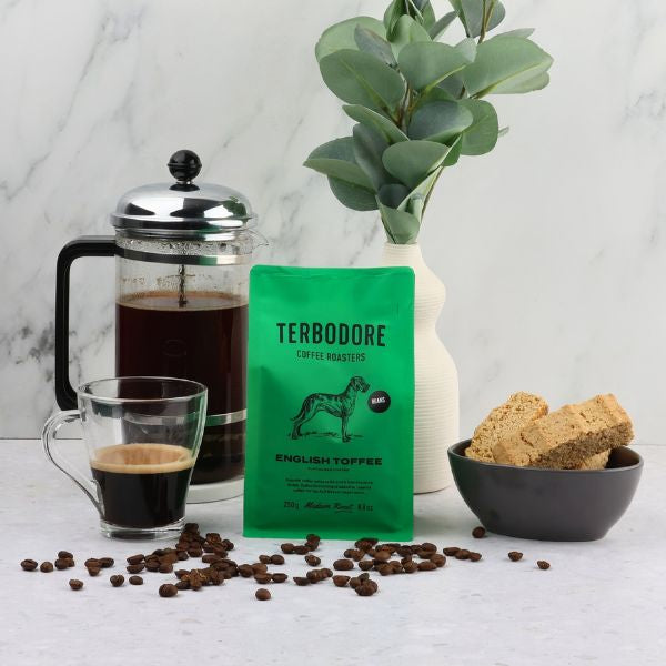 Terbodore English Toffee Coffee Beans - 250g