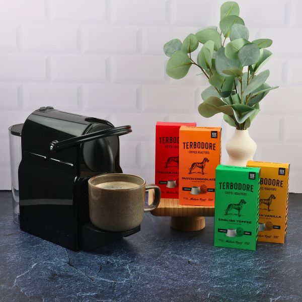 Terbodore Flavour Special - 40 Compostable Nespresso compatible coffee capsules