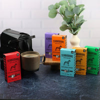 Terbodore Full Range Variety - 60 Compostable Nespresso compatible coffee capsules