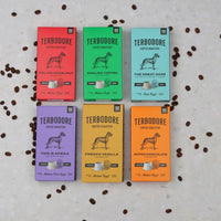 Terbodore Full Range Variety - 60 Compostable Nespresso compatible coffee capsules