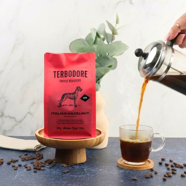Terbodore Italian Hazelnut Filter Coffee - 250g