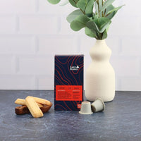 Terbodore Lazy Bones – 10 Compostable Nespresso compatible coffee capsules